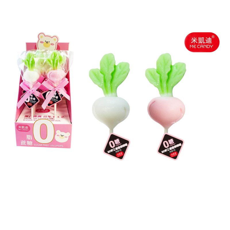 3D Art Hand Made Lollipop-Carrots