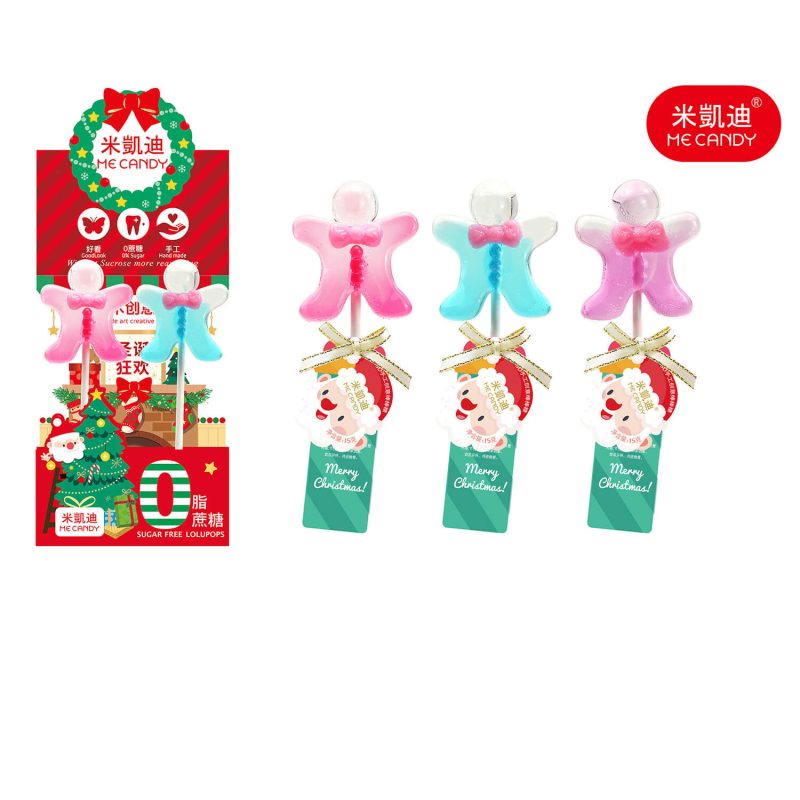 3D Hand Made Art Lollipop-Gingerbread Man