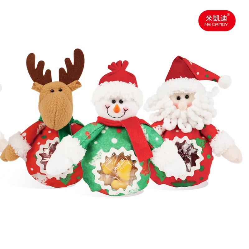 Christmas Gummy Candy Doll Box
