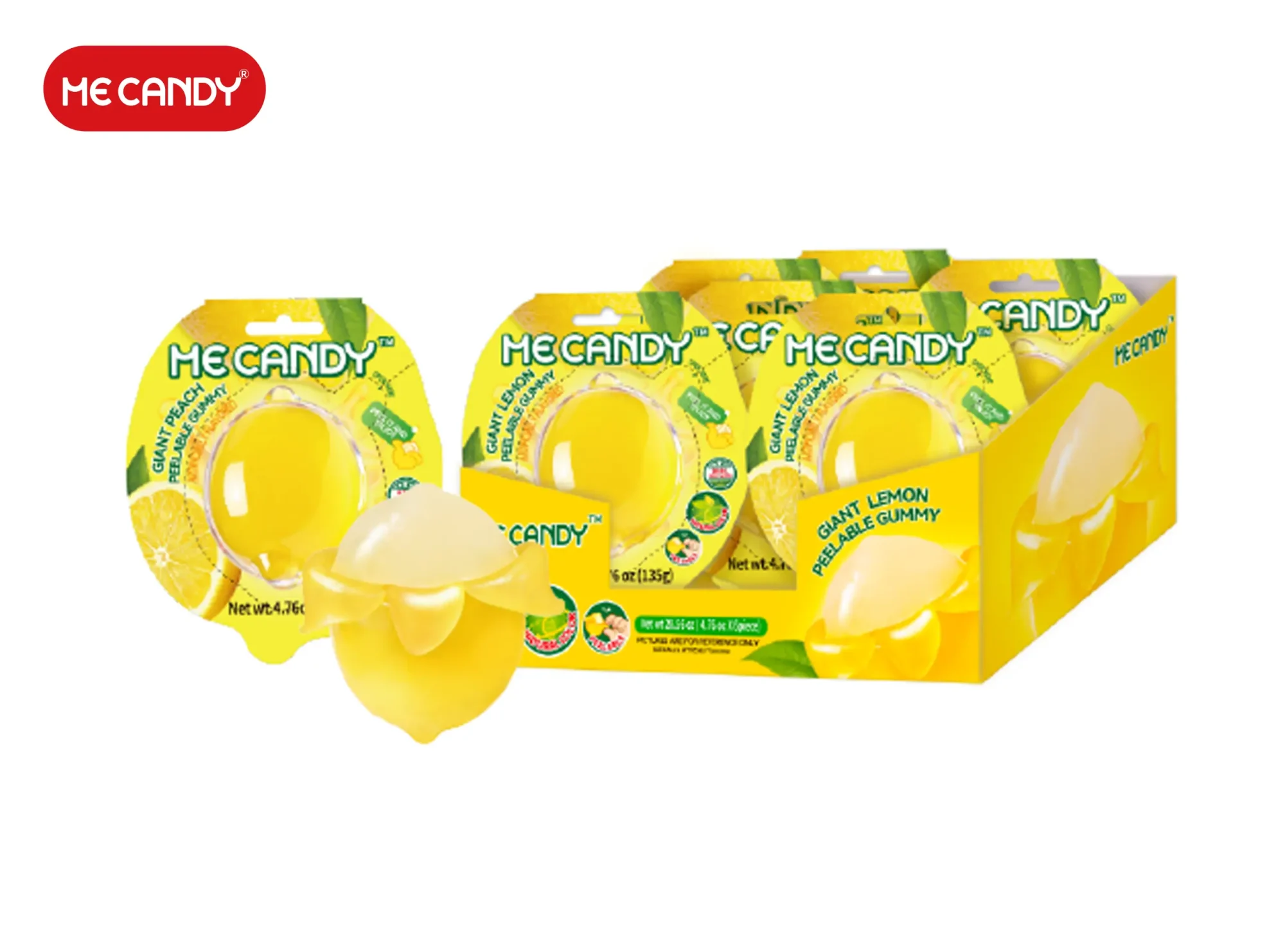 Giant Peelable Gummy(Lemon Flavor)