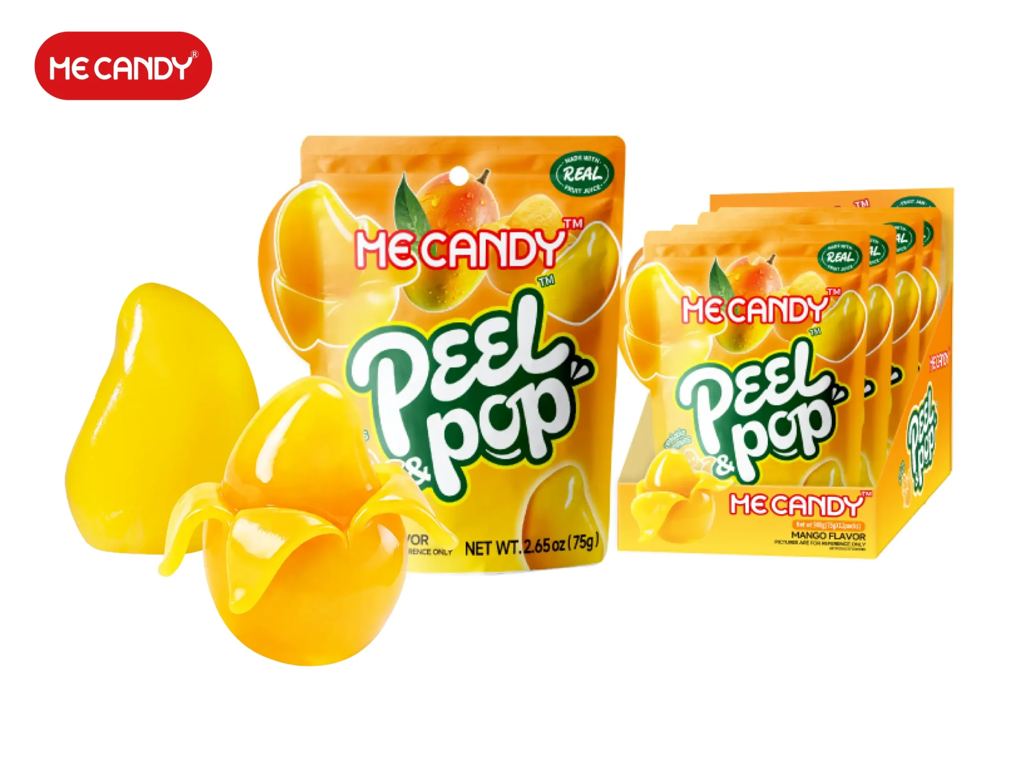 Peel&Pop Peelable Gummy(Mango Flavor)