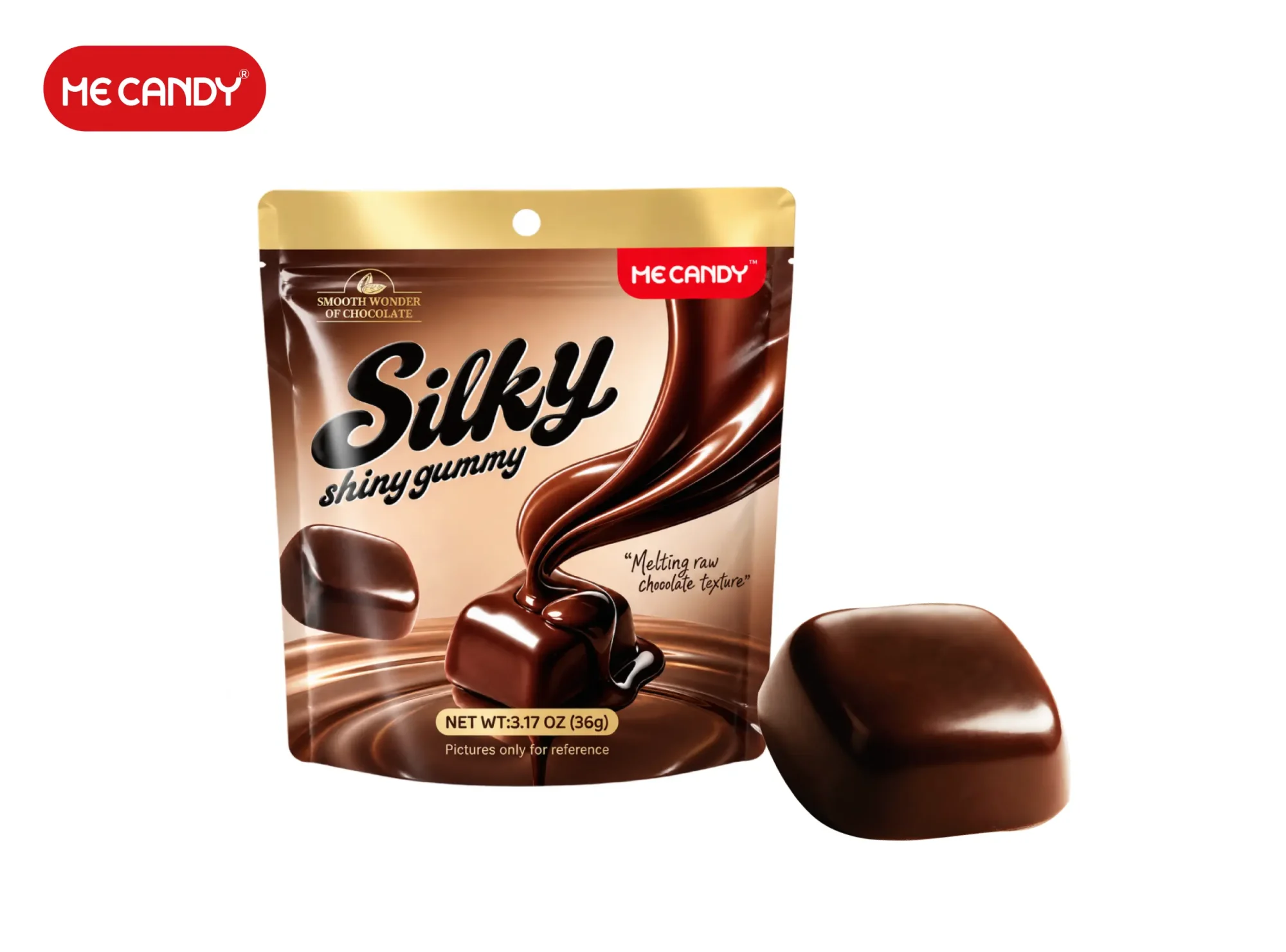 Silky Shiny Gummy(Chocolate Flavor)