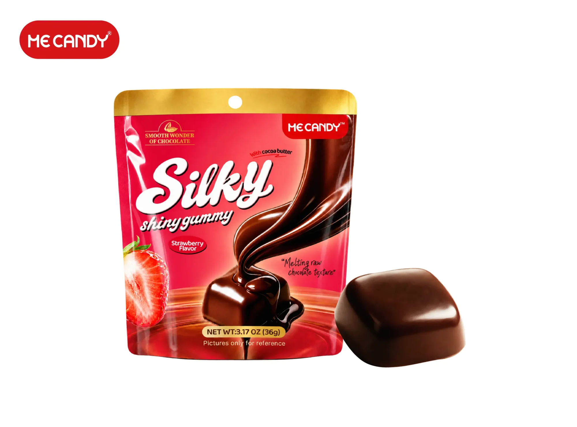 Silky Shiny Gummy(Strawberry Flavor)